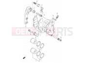 SUZUKI RM125 K2 (2002) (E02,E04,E24) 31 - FRONT CALIPER