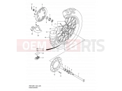 SUZUKI RM125 K2 (2002) (E02,E04,E24) 36 - REAR WHEEL