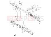 SUZUKI RM125 K1 (2001) (E03,E28,E33) 2 - EXHAUST VALVE (MODEL K1/K2)