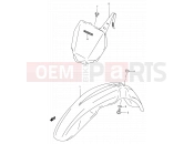 SUZUKI RM125 K1 (2001) (E03,E28,E33) 22 - FRONT FENDER (MODEL K1/K2/K3)