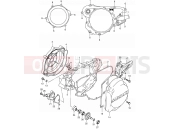 SUZUKI RM125 K2 (2002) (E03,E28,E33) 4 - CRANKCASE COVER-WATER PUMP