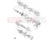 SUZUKI RM125 K3 (2003) (E03,E28,E33) 11 - TRANSMISSION (MODEL K1/K2/K3)