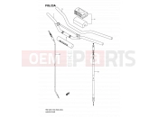 SUZUKI RM125 K6 (2006) (E03,E28,E33) 23A - HANDLEBAR (MODEL K5/K6)