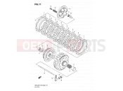 SUZUKI RM125 K7 (2007) (E03,E28,E33) 11 - CLUTCH