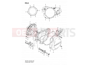 SUZUKI RM125 K8 (2008) (E03,E28,E33) 5 - CRANKCASE COVER-WATER PUMP