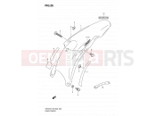 SUZUKI RM125 K8 (2008) (E03,E28,E33) 26 - REAR FENDER