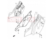 SUZUKI RM125 K (1989) (E03,E28,E33) 21 - FRAME COVER