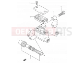 SUZUKI RM125 K (1989) (E03,E28,E33) 30 - FRONT MASTER CYLINDER