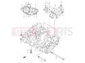 SUZUKI RM125 L (1990) (E03,E28,E33) 3A - CRANKCASE (MODEL L/M)