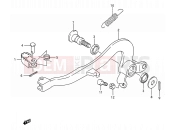 SUZUKI RM125 M (1991) (E03,E28,E33) 18 - REAR BRAKE