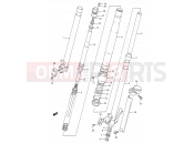 SUZUKI RM125 M (1991) (E03,E28,E33) 22B - FRONT DAMPER (MODEL M)