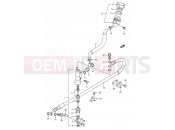 SUZUKI RM125 M (1991) (E03,E28,E33) 37B - REAR MASTER CYLINDER (MODEL M)