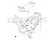 SUZUKI RM125 N (1992) (E03,E28,E33) 16 - FRAME - SEAT (MODEL N/P)