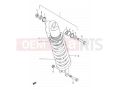 SUZUKI RM125 N (1992) (E03,E28,E33) 31 - SHOCK ABSORBER (MODEL N)