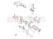 SUZUKI RM125 P (1993) (E03,E28,E33) 12 - GEAR SHIFTING