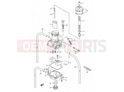 SUZUKI RM125 S (1995) (E03,E28,E33) 6A - CARBURETOR (MODEL R/S)