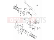 SUZUKI RM125 S (1995) (E03,E28,E33) 27A - HANDLE SWITCH (MODEL S)