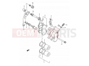SUZUKI RM125 S (1995) (E03,E28,E33) 28A - FRONT CALIPER (MODEL S)