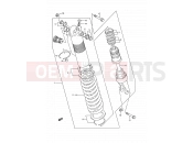 SUZUKI RM125 S (1995) (E03,E28,E33) 31C - SHOCK ABSORBER (MODEL S)