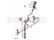SUZUKI RM250 H (1987) 55 - REAR MASTER CYLINDER (MODEL H)