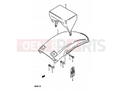 SUZUKI RM250 J (1988) 35 - REAR FENDER