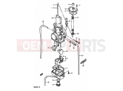 SUZUKI RM250 L (1990) (E02,E04,E24) 6 - CARBURETOR