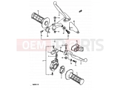 SUZUKI RM250 L (1990) (E02,E04,E24) 27 - HANDLE SWITCH (MODEL K/L/M)