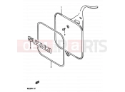 SUZUKI RM250 L (1990) (E02,E04,E24) 38 - FRONT NUMBER PLATE (MODEL K/L/M)