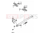 SUZUKI RM250 M (1991) (E02,E04,E24) 17 - STAND-FOOTREST