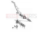 SUZUKI RM250 P (1993) (E02,E04,E24) 13 - KICK STARTER