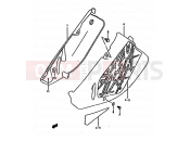 SUZUKI RM250 P (1993) (E02,E04,E24) 20 - FRAME COVER