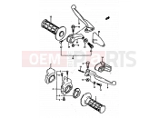 SUZUKI RM250 P (1993) (E02,E04,E24) 27 - FRONT CALIPER (MODEL P/R)