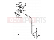 SUZUKI RM250 P (1993) (E02,E04,E24) 28 - FRONT MASTER CYLINDER