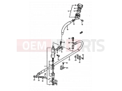 SUZUKI RM250 P (1993) (E02,E04,E24) 35 - REAR MASTER CYLINDER