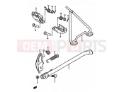 SUZUKI RM250 S (1995) (E02,E04,E24,P37) 17 - STAND-FOOTREST