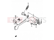 SUZUKI RM250 S (1995) (E02,E04,E24,P37) 18 - REAR BRAKE