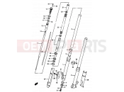 SUZUKI RM250 T (1996) (E02,E04,E24) 28 - FRONT DAMPER (MODEL T)