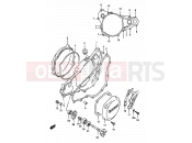 SUZUKI RM250 W (1998) (E02,E04,E24,P37) 4 - CRANKCASE COVER- WATER PUMP