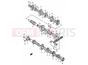 SUZUKI RM250 W (1998) (E02,E04,E24,P37) 11 - TRANSMISSION