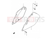 SUZUKI RM250 W (1998) (E02,E04,E24,P37) 21 - FRAME COVER