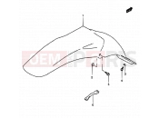 SUZUKI RM250 W (1998) (E02,E04,E24,P37) 25 - REAR FENDER