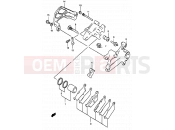 SUZUKI RM250 W (1998) (E02,E04,E24,P37) 37 - REAR CALIPER