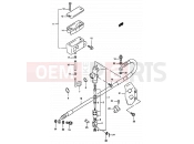 SUZUKI RM250 W (1998) (E02,E04,E24,P37) 38 - REAR MASTER CYLINDER