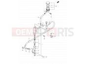 SUZUKI RM250 K1 (2001) (E02,E04,E24) 38 - REAR MASTER CYLINDER