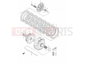 SUZUKI RM250 K2 (2002) (E02,E04,E24) 10 - CLUTCH