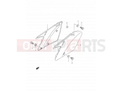 SUZUKI RM250 K2 (2002) (E02,E04,E24) 21A - FRAME COVER (MODEL K2)