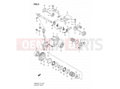 SUZUKI RM250 K8 (2008) (E19) 3 - EXHAUST VALVE