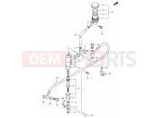 SUZUKI RM250 K1 (2001) (E03,E28) 38 - REAR MASTER CYLINDER (MODEL K1/K2)