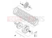 SUZUKI RM250 K2 (2002) (E03,E28) 10 - CLUTCH (MODEL K1/K2)