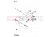 SUZUKI RM250 K7 (2007) (E03,E28,E33) 34 - REAR SWINGING ARM